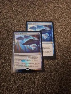 MTG - 2 * Mystic Reflection. Kaldheim. Rare one foil Magic the Gathering card - Image 1