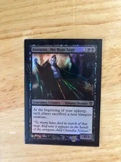 MTG English Anowon, the Ruin Sage NM Foil Worldwake - Image 1