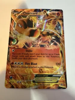 Pokemon TCG Charizard EX XY29 Promo Card - Image 1
