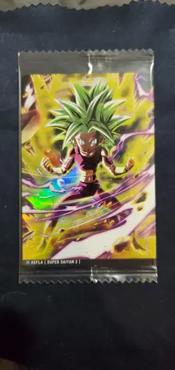 S0684 Kefla 3-13 R Japanese Dragon Ball Itajaga Wafer Card Sealed - Image 1