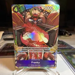 One Piece Card Game Franky OP09-072 Holo Blocker Counter +1000 5000 - Image 1