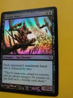 Locust Miser - Rat Shama FOIL Saviours of kamigawa Magic the Gathering Card. NM - Image 2