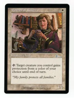 Mother of Runes Summon Cleric Urza's Legacy Magic the Gathering Card NM - Image 1