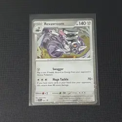 Revavroom SVP121 Black Star Promo Scarlet & Violet Holo Pokemon Card - Image 1