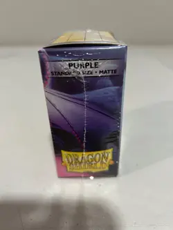 Dragon Shield Card Sleeves - Purple Matte, 100 ct, NISB- Pokemon, Baseball cards 5706569110093 - Image 4