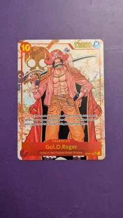 OP09-118 Gol D Roger SEC Alt Art One Piece Card Game TCG - Image 1