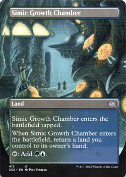 MTG Simic Growth Chamber (Borderless) (412) | LP | Double Masters 2022 {2X2} - Image 1