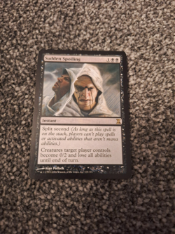 MTG Sudden Spoiling Near Mint ~ Rare - Image 1