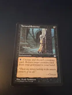 MTG Tortured Existence Stronghold Regular Common - Magic the Gathering 1998 - Image 1