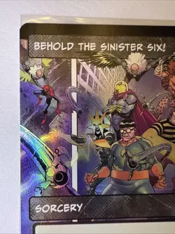 Behold the Sinister Six! (Borderless) Marvel's Spider-Man Foil - Image 5
