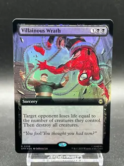 Villainous Wrath (Extended Art) Marvel's Spider-Man Foil - Image 1