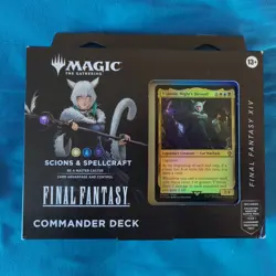 Magic the Gathering - Final Fantasy Commander Deck Sealed; Scions And Spellcraft - Image 1