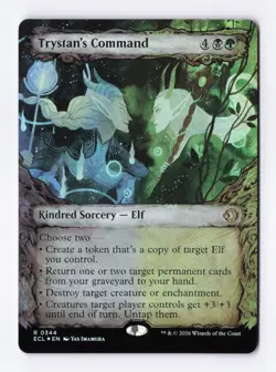 Trystan's Command (Showcase) (Foil) 0344 (R) MTG Lorwyn Eclipsed (ECL) - Image 1