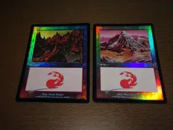 FOIL Lands lot Invasion Japanese x10 mtg SP,MP [FC] C - Image 5