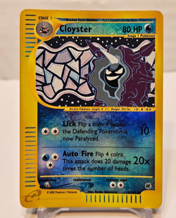 Cloyster 8/165 Reverse Holo Rare Expedition Pokemon 1091 - Image 1