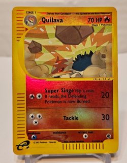 Quilava 91/165 Uncommon Reverse Holo Expedition Pokemon 1098 - Image 1