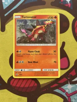 Pokemon Turtonator SM27 - SM Black Star Promo - Excellent - Image 1