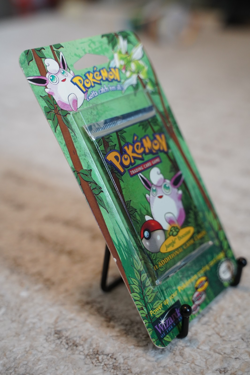 Pokemon Jungle Booster Blister Pack Wigglytuff Artwork 1999 WOTC Factory Sealed - Image 4