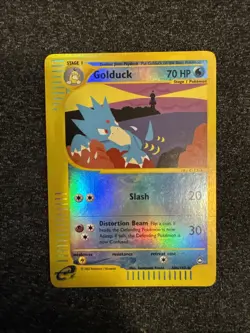 Pokemon TCG Golduck 50b/147 Reverse Holo Aquapolis Near Mint - Image 2