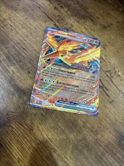 Pokemon TCG Team Rocket’s Moltres EX 031/182 DR STAMPED UPC Promo NM - Image 2