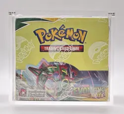 Pokemon Evolving Skies Booster Box Factory Sealed MINT CONDITION +Acrylic Case - Image 1