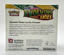 Pokemon Evolving Skies Booster Box Factory Sealed MINT CONDITION +Acrylic Case - Image 3