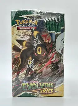 Pokemon Evolving Skies Booster Box Factory Sealed MINT CONDITION +Acrylic Case - Image 5