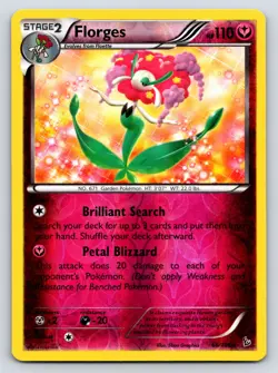 Florges 66/106 Pokemon Flashfire Reverse Holo - Image 1