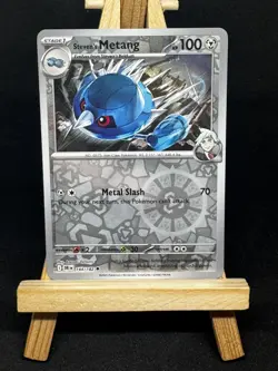 Pokemon TCG: Destined Rivals - Reverse Holo - 144/182 - Steven's Metang - Image 1
