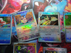Pokemon SV Prismatic Evolutions Master Ball Lot NM Noctowl Goldeen Okidogi - Image 2