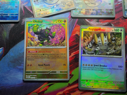 Pokemon SV Prismatic Evolutions Master Ball Lot NM Noctowl Goldeen Okidogi - Image 3