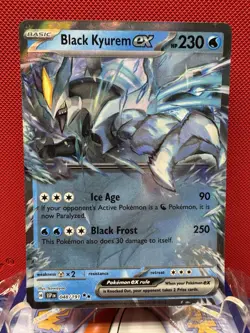 Pokemon TCG Black Kyurem ex 048/191 Surging Sparks NM #963 - Image 1