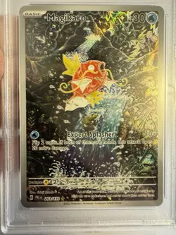 2023 Pokemon Magikarp SIR Illustration Rare - Paldea Evolved 203/193 PSA 9 MINT! - Image 3