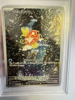2023 Pokemon Magikarp SIR Illustration Rare - Paldea Evolved 203/193 PSA 9 MINT! - Image 4