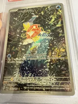2023 Pokemon Magikarp SIR Illustration Rare - Paldea Evolved 203/193 PSA 9 MINT! - Image 5