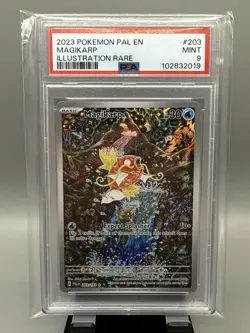 2023 PSA 9 MINT Pokemon TCG Paldea Evolved Magikarp 203/193 Illustration Rare 🔥 - Image 1
