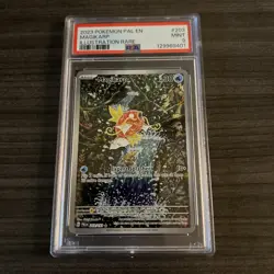 Pokemon Magikarp 203/193 Paldea Evolved Illustration Rare 203 MINT PSA 9 - Image 1