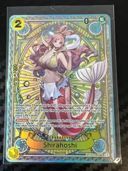 Shirahoshi SP EB01-057 OP11 A Fist of Divine Speed One Piece TCG English Mint - Image 1