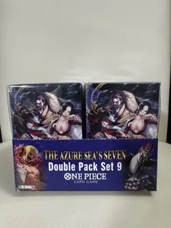 8x ONE PIECE TCG OP-14: The Azure Sea’s Seven - Double Pack Set Vol. 9 Display - Image 3