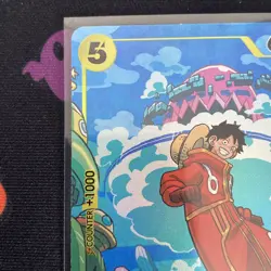 One Piece Monkey D Luffy OP07-109 Two Legends Alt Art Treasure Rare English SR - Image 2