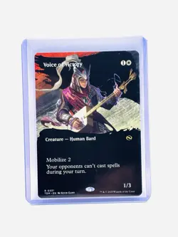MTG, Voice of Victory (Borderless) Tarkir: Dragonstorm Regular, MT/NM - Image 1