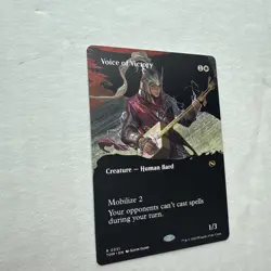 MTG Voice of Victory (Borderless) (331) | NM | Tarkir: Dragonstorm {TDM} - Image 2