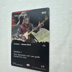 MTG Voice of Victory (Borderless) (331) | NM | Tarkir: Dragonstorm {TDM} - Image 3
