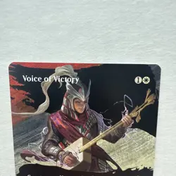 MTG Voice of Victory (Borderless) (331) | NM | Tarkir: Dragonstorm {TDM} - Image 4
