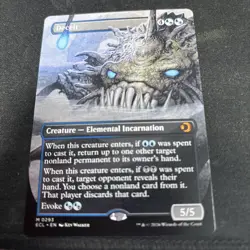 Mtg Lorwyn Eclipsed Deceit Borderless - Image 1