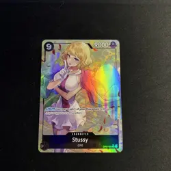 One Piece Card Game - Stussy Alternate Alt Art OP07-085 Super Rare English - Image 1