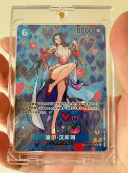 One Piece TCG Card Game Chinese Boa Hancock OP07-051 SP Alt Art The New Emperor - Image 1