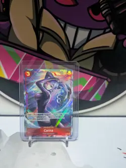 ONE PIECE TCG: Carina OP07-005 Alt Art Rare | 500 Years in The Future English - Image 1