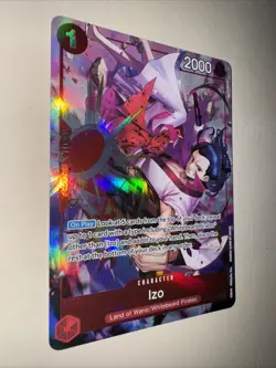 Izo OP03-003 Rare ALT ART PRB-01 One Piece Trading Card Game ENGLISH TCG CCG - Image 2