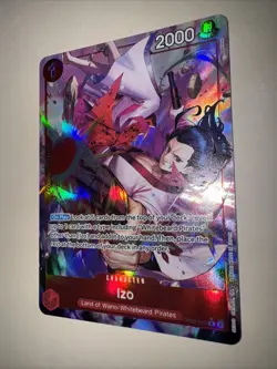 Izo OP03-003 Rare ALT ART PRB-01 One Piece Trading Card Game ENGLISH TCG CCG - Image 3